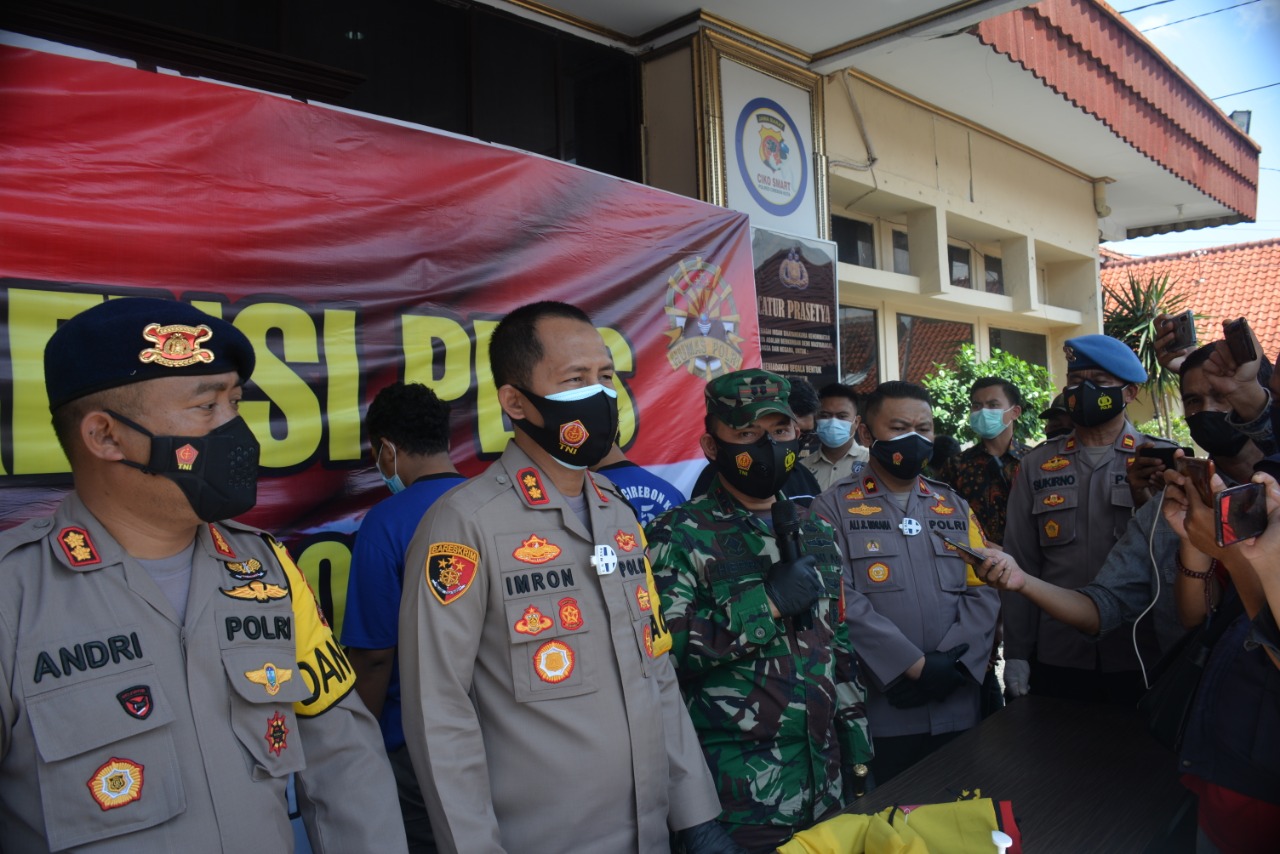 Sat Reskrim Polres Cirebon Kota Bekuk Pelaku Curat